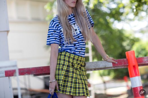 Moda 2018: il tartan d’estate è sexy? Sì come una tovaglia a Trastevere