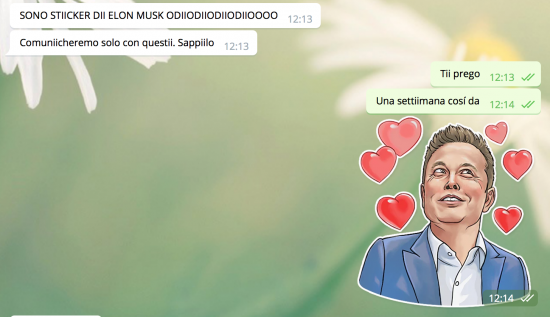 Esperimento (a)sociale: ho parlato per una settimana utilizzando solo gif Telegram