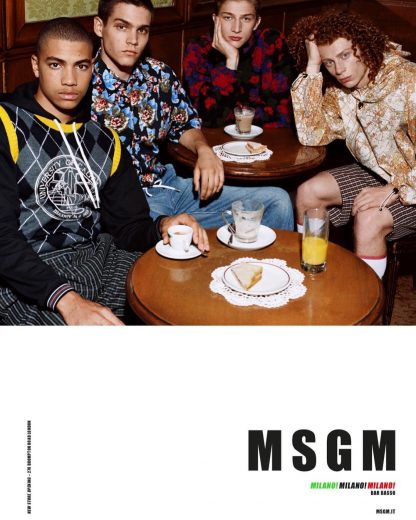 La campagna di MSGM ha millennializzato l’antico Bar Basso Milano