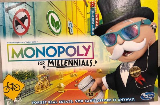 Un nuovo Monopoli per i millennial che non vogliono passare dal via