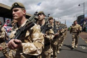 esercito inglese millennial