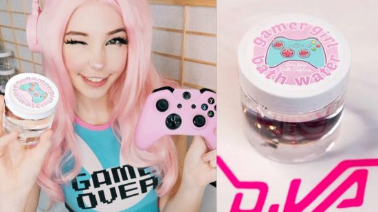 Chi è Belle Delphine? Un genio, che vende vasetti con l’acqua dei suoi bagni