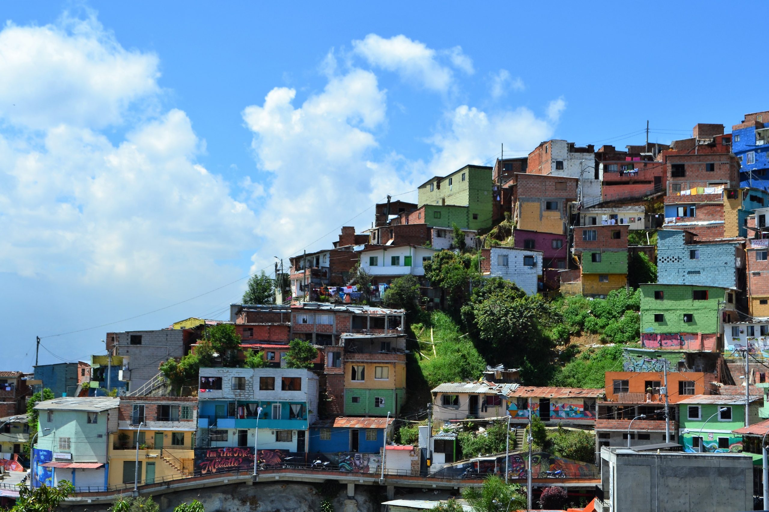 Medellìn, Comuna 13 - Panorama. Foto Gabriella Maugeri e Stiben Mesa Paniagua 