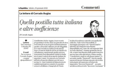 Augias, Enel e le mail di phishing. Perché non prendo in giro il giornalista di Repubblica