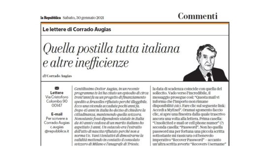 Augias, Enel e le mail di phishing. Perché non prendo in giro il giornalista di Repubblica