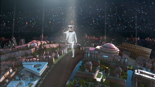 Tifo reale e spettacolo virtuale: la finale Champions di Dj Marshmello