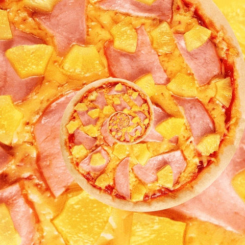 Pizza ananas