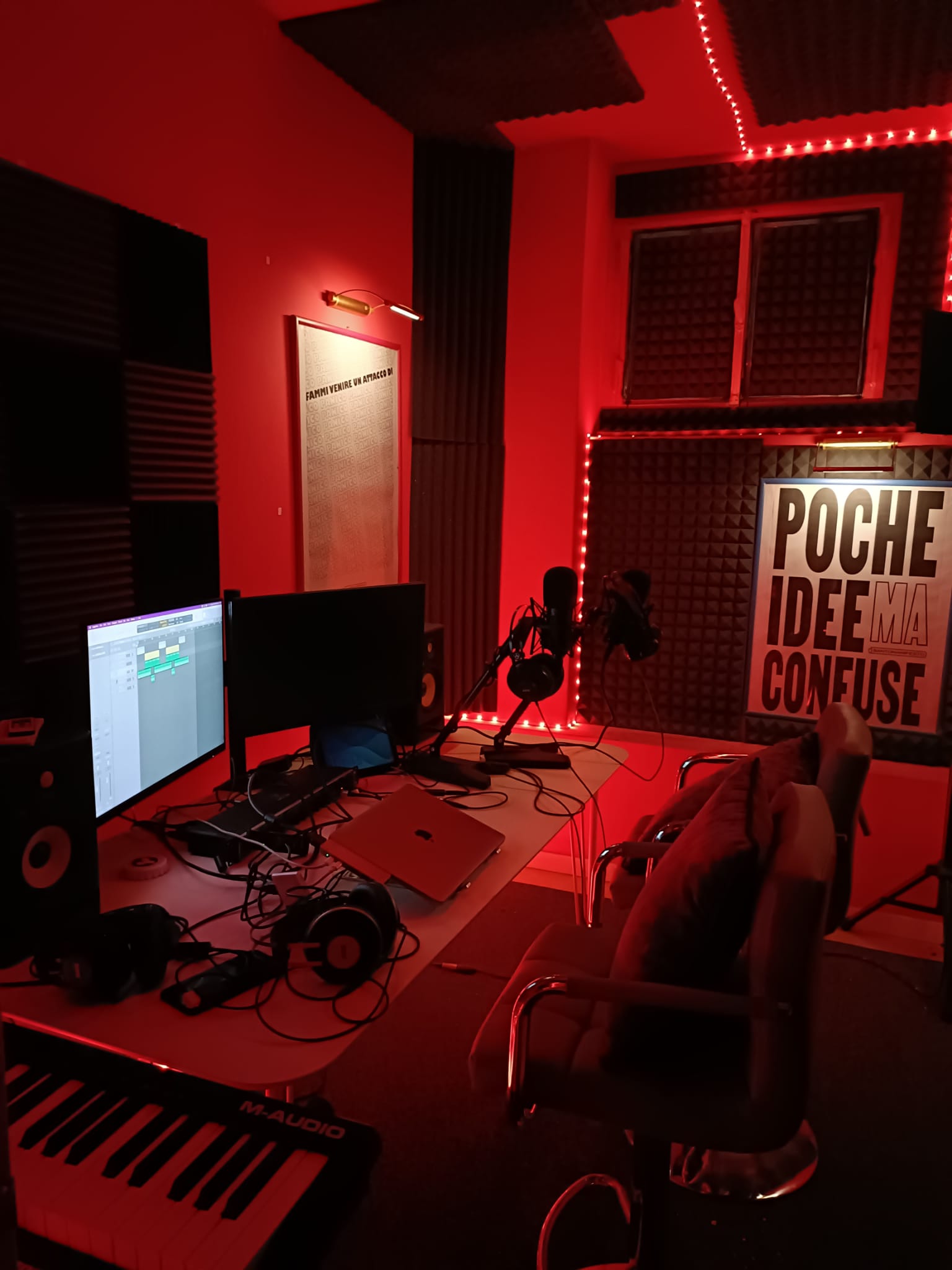 Red Room Studio: lo studio di registrazione podcast