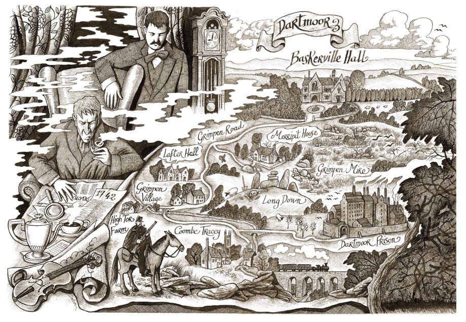 Il Mastino dei Baskerville illustrato da Fabio Sironi