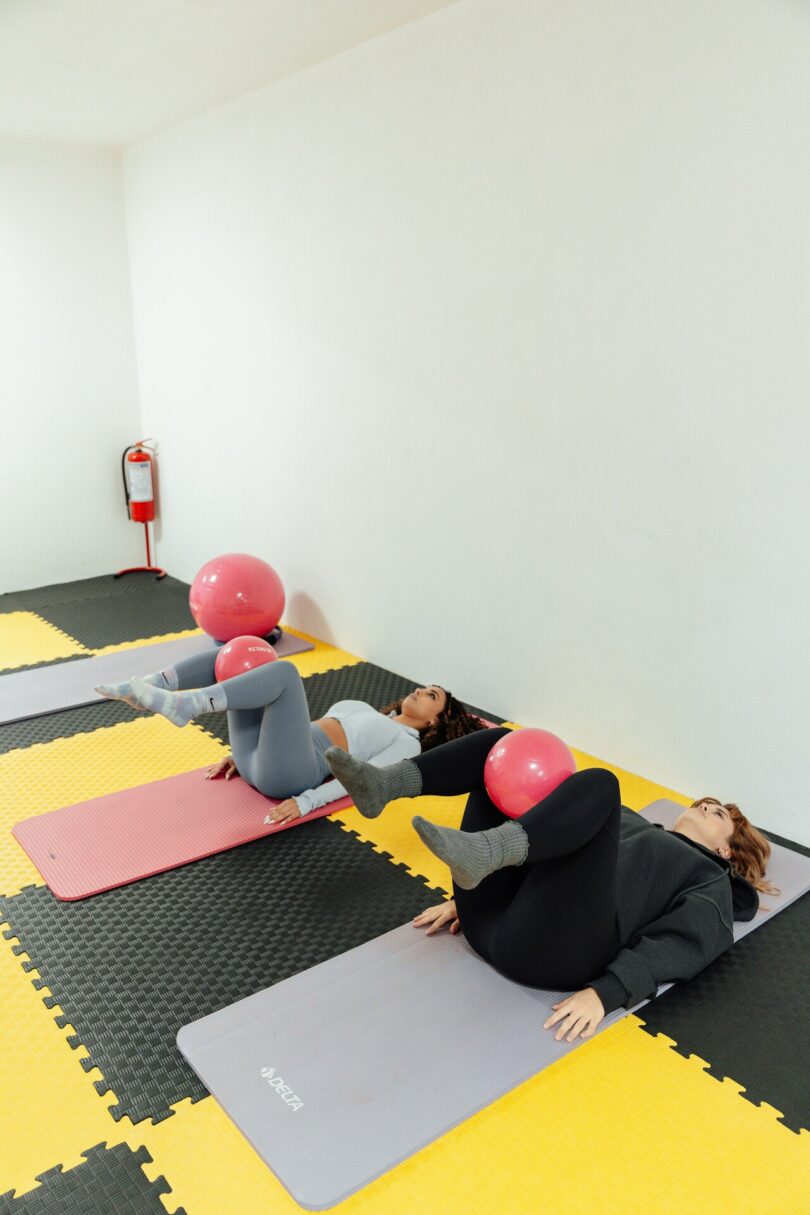 Palla da pilates: come usarla?